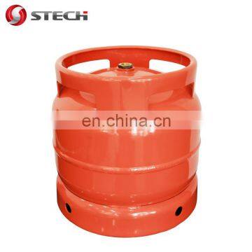 6Kg Empty Vertical Pressure LPG Tank Gas Cylinder Tanktank photo-3