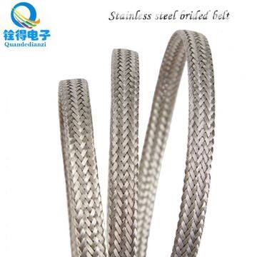 We Can Supply High Temperature Environmental Protection Corrosion Resistant Stainless Steel Braid Belt