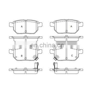 Brake Pads for TOYOTA OE D1423 GDB3454 D2254 AN-716WK 04466-12130