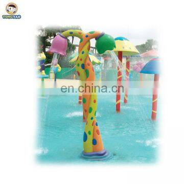 funny fiber glass water games water park water slide equipment for kids