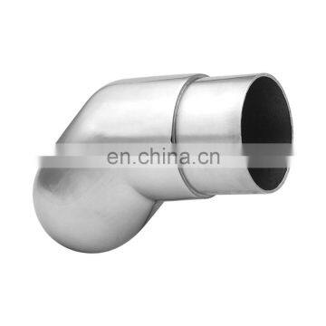 Sonlam T-27 Hot  Stainless Steel Mirror Satin Handrail Connector  Corner Union Elbow