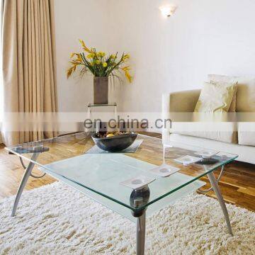 Glass Dining Table Breakfast Black Table Banquet Table