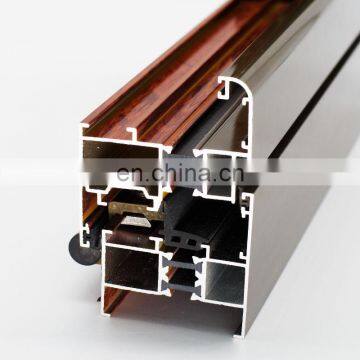 Aluminum Alloy Windows Profiles Thermal Insulation Window Aluminum Profile for Iraq photo-2