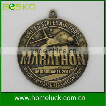 Custom gold silver bronze medal