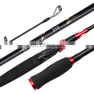 High Quality 1.8m-2.4m Blue or Red Color Cheap Carp Fishing Rods Casting Spinning Lure Rod