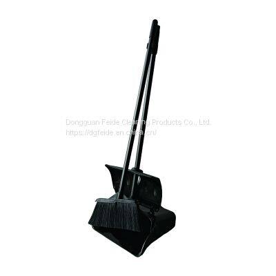 Upright Dust Pan With Cover & Lobby Broom Combo Kit photo-4