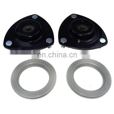 2 Pairs Suspension Strut Bearing + Strut Mount Front Upper SET For Honda Element