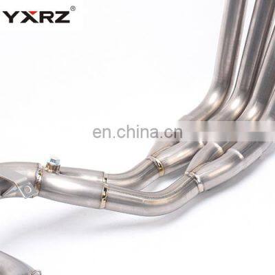 Hot Full System Exhaust Pipe CBR650F CBR650 Silent Killer Muffler Exhaust Pipe photo-4