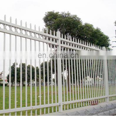 Decorative Wall Hot Dip Galvanized Steel Palisade Fence for small garden from China