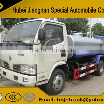 2013 export DongFeng water tank truck dimensions