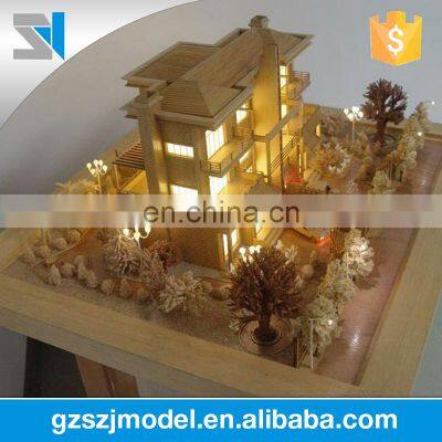 wooden customized miniatures scale model kit