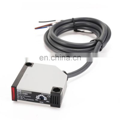 E3JK-R4M1 AC90-250V square lens reflex photoelectric switch five lines Light Barrier Photoelectric Sensor, Photo Sensor