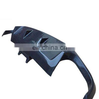 Carbon Fiber Rear Bumper Diffuser for Ford Mustang GT500 2013 2014 photo-4