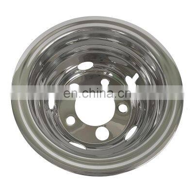GELING Common Type European Truck Trailer 16mm 5 Holes Truck Car Stainless Steel Wheel Cover photo-2