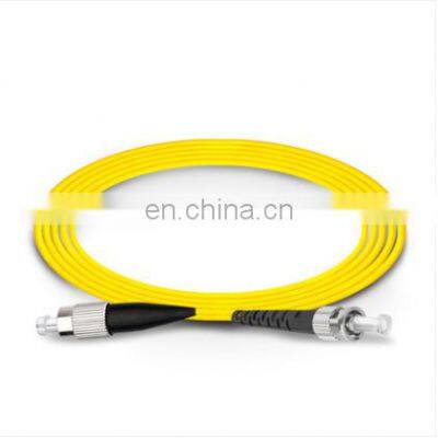 Single Mode Gigabit ST TO FC 3M Fiber Optic Cable Patch Cord