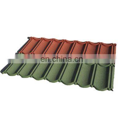 Quality Building Material Aluminum  Metal Roofing Shingles Type Sheets Price  Stone Coated  Roof Tile