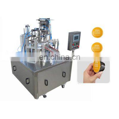 watsapp +86 15140601620 Factory price coffee powder capsule filling and sealing machine