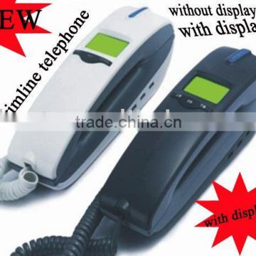 hot selling european caller id slim corded phone with good quality