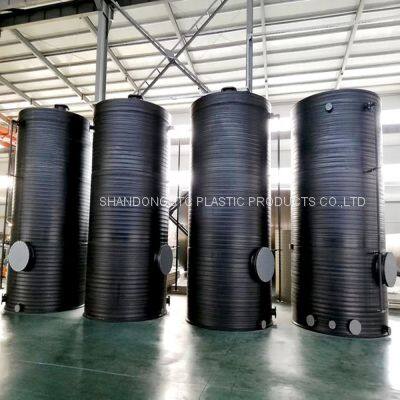 Chinese Factory HDPE 100 Tank for Acid Alkaline Waste Water Mixing Tank With Agitator Chemical Resistant photo-4