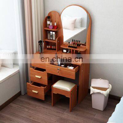 Vanity Dressing Table Design With 4 Drawers For Bed RoomFurniture