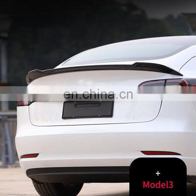 Factory Supply Sport Style Spoiler Glossy Black Spoiler For Model 3