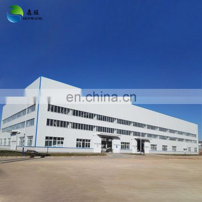 fast install high quality prefab steel structure residential building for warehouse round