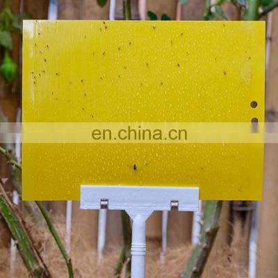 China factory promotion good quality yellow double sided custom sticky fly paper