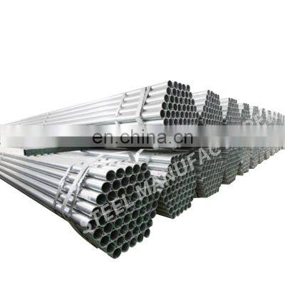 hot dip pre galvanized ms steel round steel pipe and tube