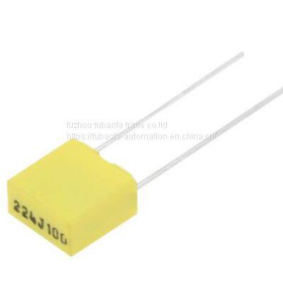 CL71/CL23B Capacitor 224J100V 2.2UF P=5mm Ultra-Small Boxed Capacitor CL21X-B Metal Film Capacitor