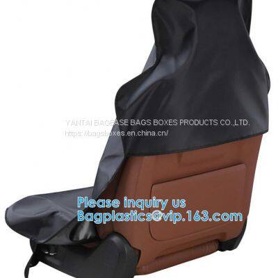 Disposable 5 in 1 Car Clean Kit Seat Covers Dust-Proof Car Cover Spare Tyre Cover Fender Cover Motorcycle Cover Auto photo-4