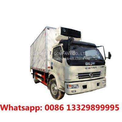 Good price 5T-7T Refrigerated truck with CARRIER refrigerated reefer unit for sale