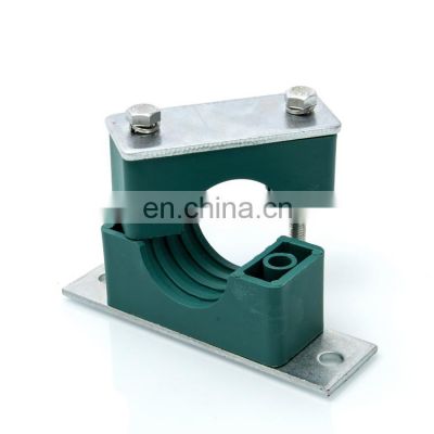 Plastic double pipe clamp /clamps for pipes/small tube clamp