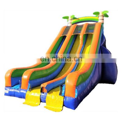 High Inflatable Slide For Entertainment Game