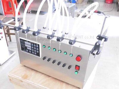 Semi-automatic gear pump filling machine