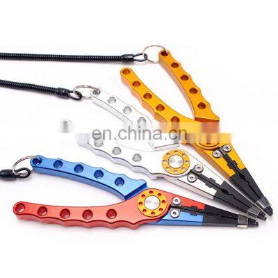 NINJA PRO multifunction lure pliers  fishing split ring braided pliers fishing tool fishing pliers