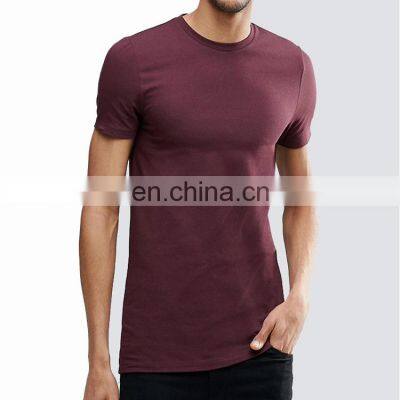 Men's Workout Shirts Short Sleeve Muscle Tee Training Bodybuilding Fitness Cotton Gym T Shirt