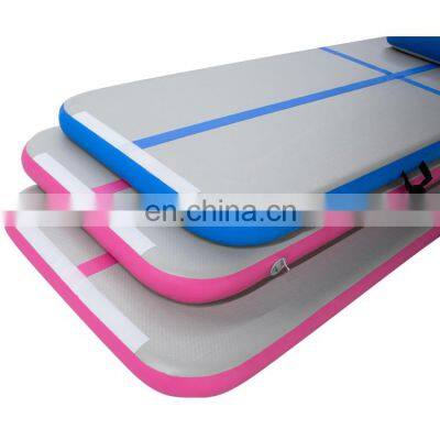 10cm thickness PVC plastic portable inflatable foldable fitness mat gym mat