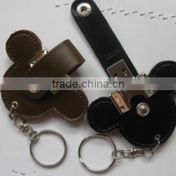 Leather usb flash disk