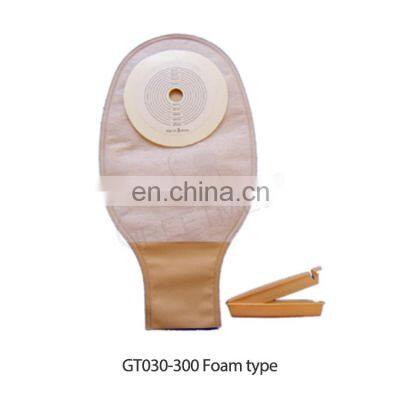 Manufacturer Free One Two Piece Medical Colostomy Ostomy Bag China PVC Ce Greetmed EOS Medical Materials & Accessories 3 Years