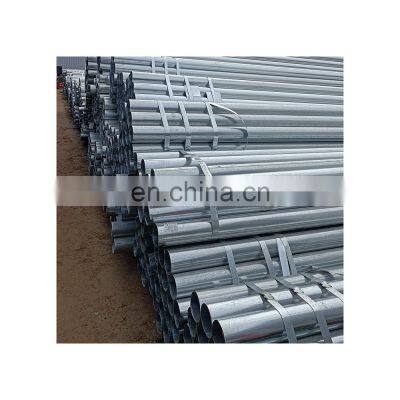 ASTM Hot Dip Round Galvan Steel Pipe A53/BS1387 SS400 Weld Carbon Steel pre-galvanized steel hot dipped pipe