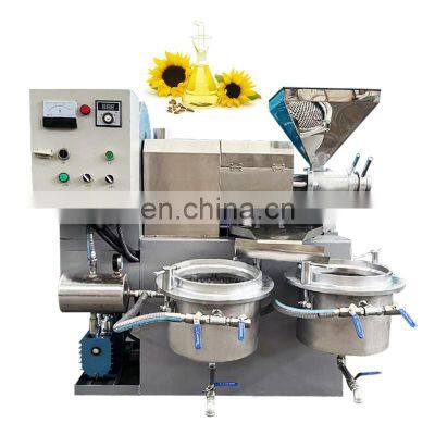 500Kg/Hour Industrial Sunflower Groundnut Process Price Cold Oil Press Machine Oil Mill For Sale