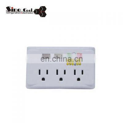 Electrical appliances with universal guard safe operation over voltage protector for refrigerator