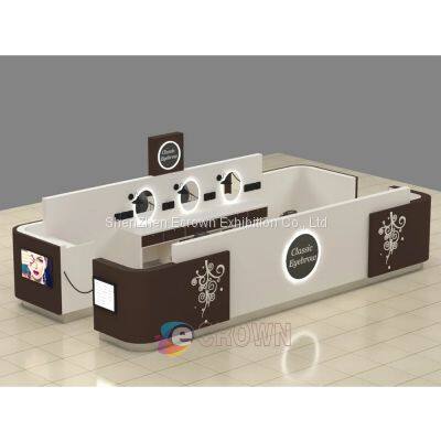 sunglass Style eyewear kiosk eyewear showcase Interior kiosk design