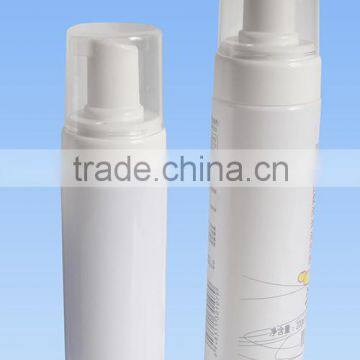 Hot Sale High Grade White 150ml plasticFoam Pump Bottle with cap