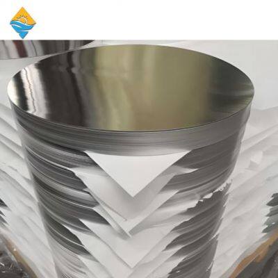 DC Aluminium Disk /Hot Rolled Aluminum Circle for Saucepan 1050 1060 1100 8011 photo-2