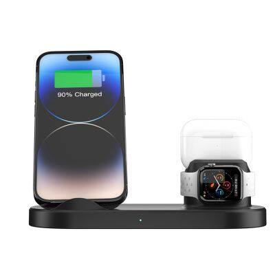 New Technology Product Cheap 3 In 1 Wireless Charger 20W Fast Charging Station For Iphone