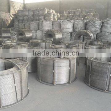 China Factory Suppliers Export CaSi/CA30SI60 Alloy Cored Wire in Stock photo-6