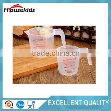 Measuring Cups 3 Piece Plastic Cup Set - Nesting and Stackable: 1 Cup, 2 Cup, and 1 Quart Sizes. Best for Cooking and Baking photo-5