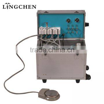 Hot Sale Portable Dental turbine Unit with suction