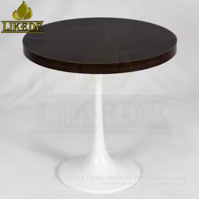 Modern Coffee Table With Metal Base and Plywood Top for Coffee Dining Table Furniture Legs photo-2